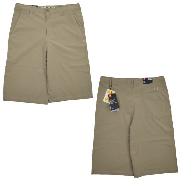 Under Armour Other - Under Armour Heatgear Long Length Golf Shorts Boys